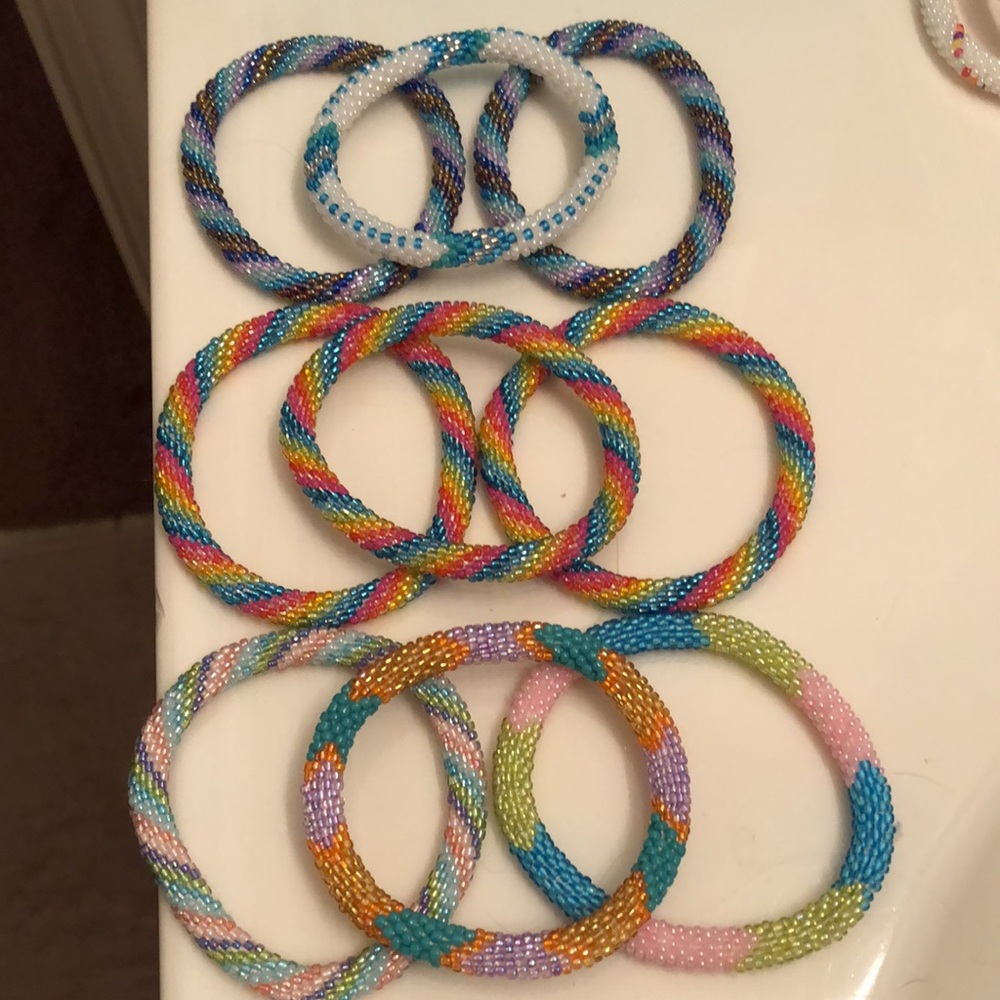 ANY *3 FOR $20* BEAUTIFUL SASHKA HAND BEADED BRACELETS~REGULAR SIZE~NOT 8inch🌸